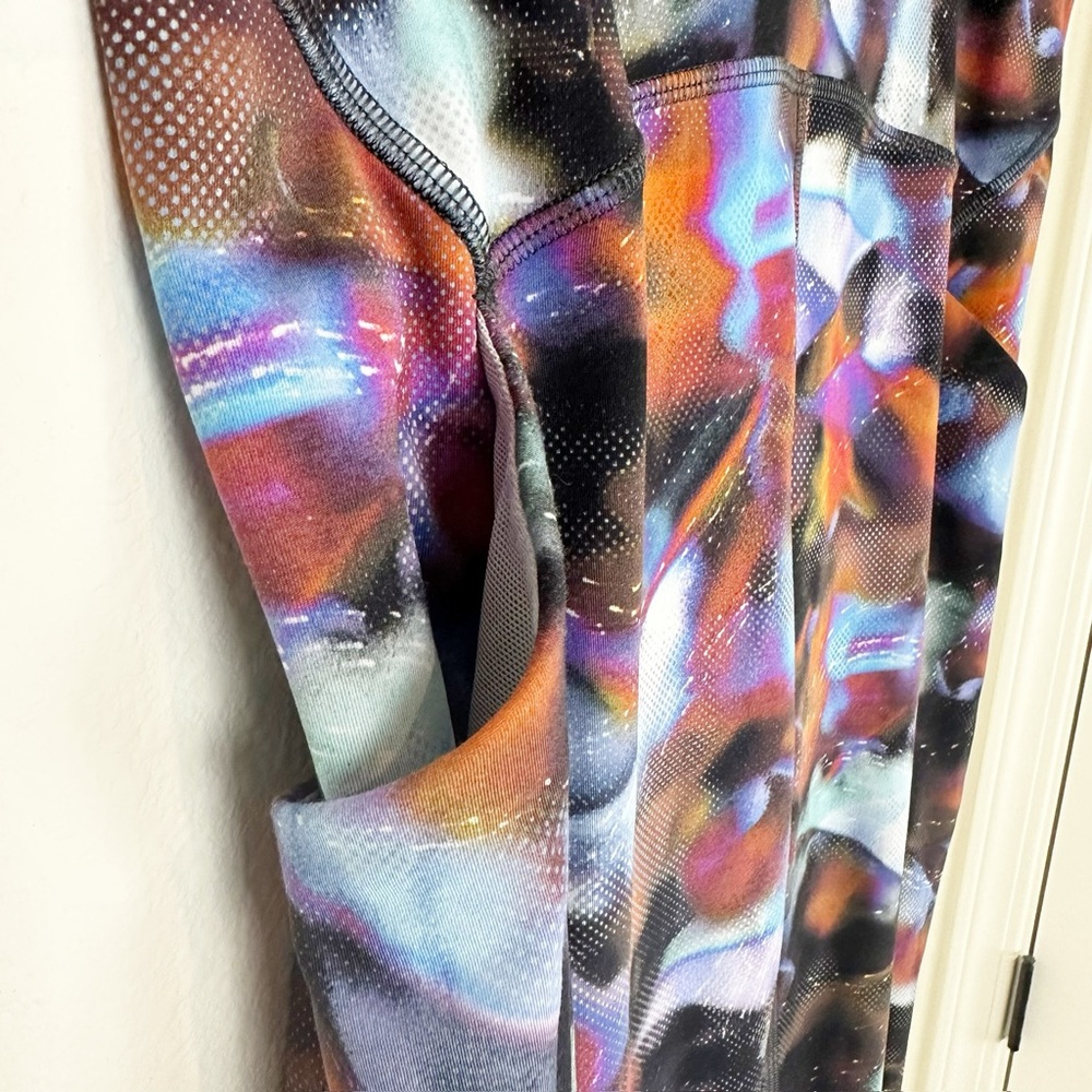Lululemon Power Thru High-Rise Tight 25"‎ Hyper Drift Multi Size 8 - Picture 7 of 8